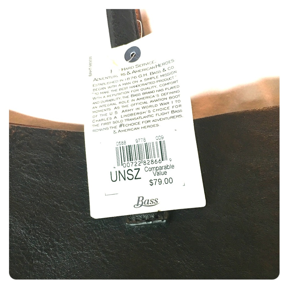 Bass leather tote - Picture 4 of 5